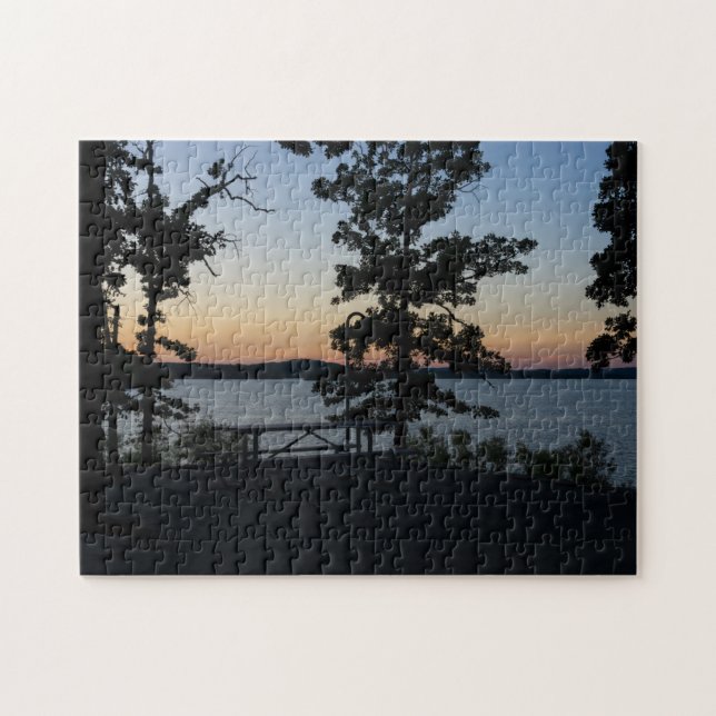 Puzzle Sunset de rock de tabla (Horizontal)