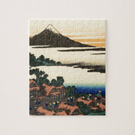 Puzzle Sunset del Monte Fuji Japón