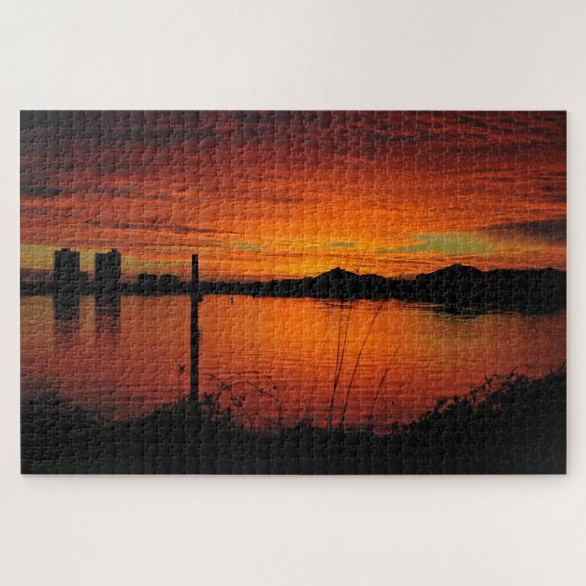 Puzzle Sunset en Pensacola Beach (Horizontal)