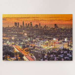 Puzzle Sunset in the City of Angels