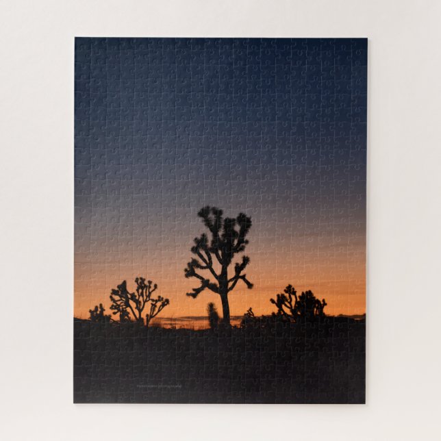 Puzzle Sunset Joshua Trees (Vertical)