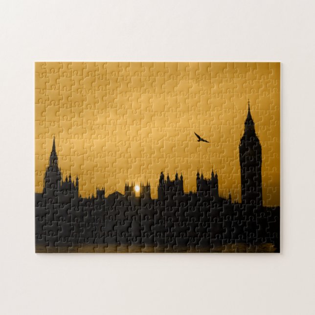Puzzle Sunset - Londres - Big Ben - 11x14 - 252 pcs. (Horizontal)