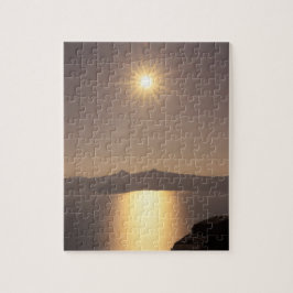 Puzzle Sunset over Crater Lake