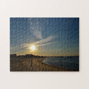 Puzzle Sunset texturizado por Shirley Taylor