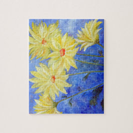 Puzzle Sunshine de la naturaleza - margaritas amarillas