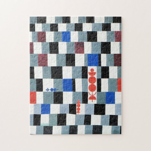 Puzzle Super Chess, Paul Klee (Vertical)