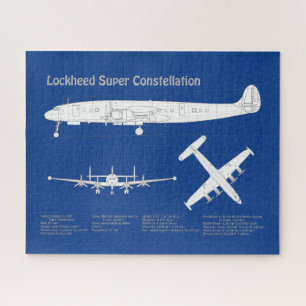 Puzzle Super Constelación Lockheed L-1049 - Planes ABD