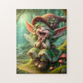 Puzzle Super Cute Happy Pixie