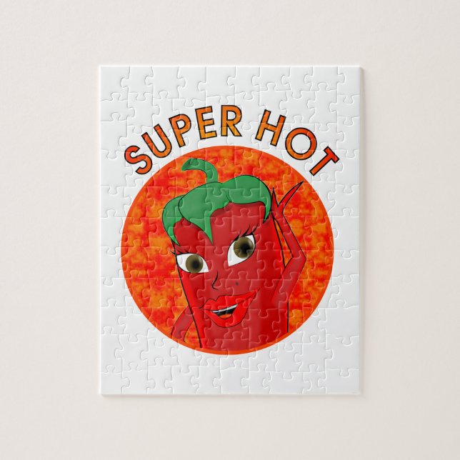 Puzzle Super Diva de Pepper Caliente (Vertical)