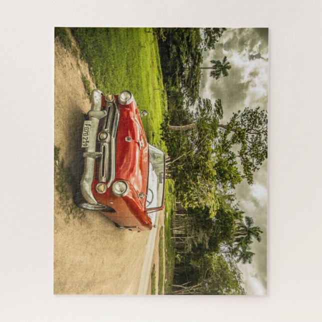 Puzzle Super Guay Vintage Thunderbird Automobile (Vertical)