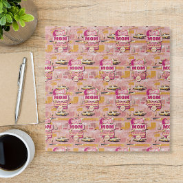 Puzzle Super Mamá del estilo Retro Vegas 70 siempre ocupa