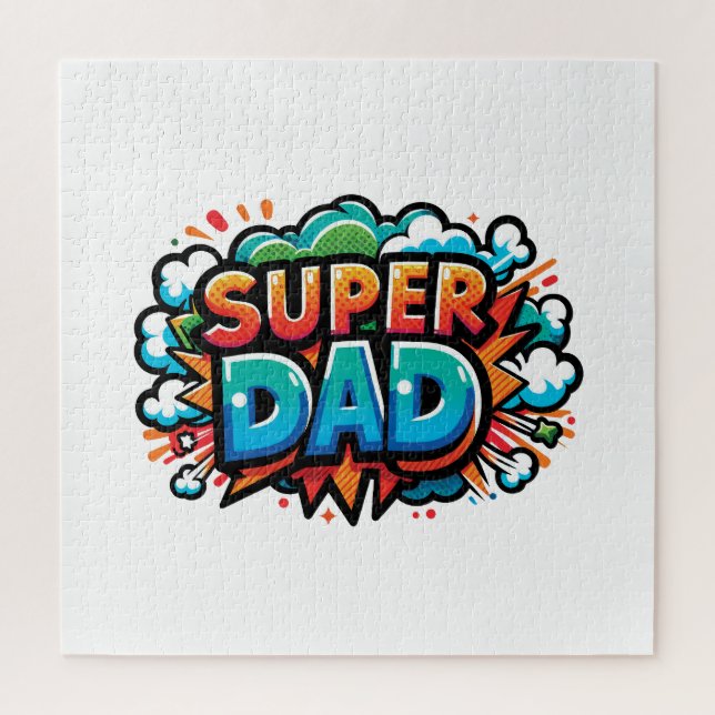 Puzzle Super Papá (Vertical)