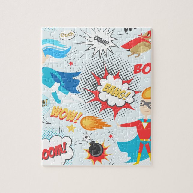 Puzzle Superheroes (Vertical)