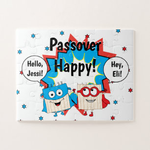 Puzzle Superhéroes de la Pascua Matzah