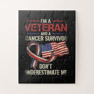 Puzzle Superviviente de cáncer veterano no me subestimes