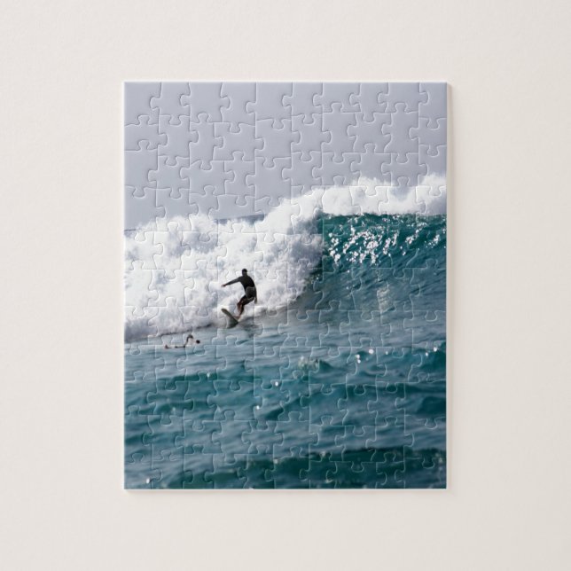 Puzzle ¡Surf está despierto en Hawaii! (Vertical)