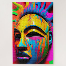 Puzzle Surface Face Ken Gage Surrealist