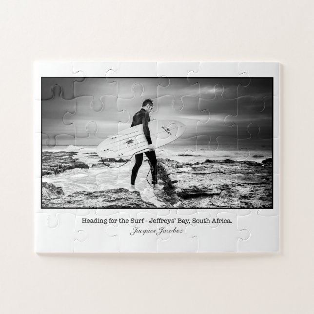 Puzzle Surfer at Jeffrey's Bay (Horizontal)