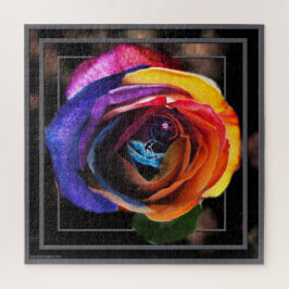 Puzzle Surfing the Rainbow Rosa
