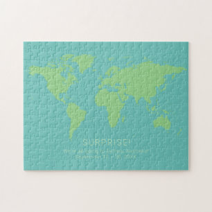 Puzzle Surprise Secret Mensaje Hard World Map
