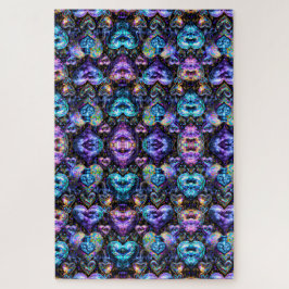 Puzzle Surreal Bendy Abstract Hearts Baubles