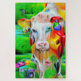 Puzzle Surreal Farm Art