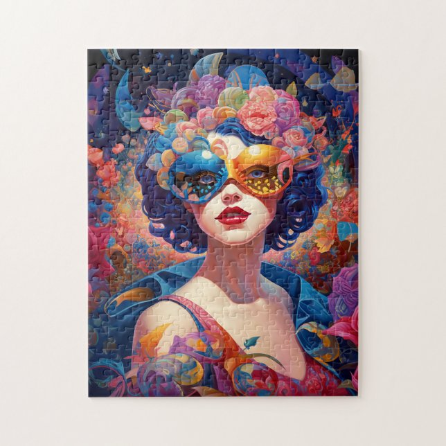 Puzzle Surreal Lady Fantasy Art (Vertical)
