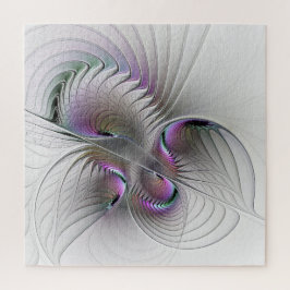 Puzzle Surreal Shy Beauty Moderno Resumen Arte Fractal
