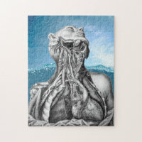 Surrealismo oceánico del Ilustracion anatómico