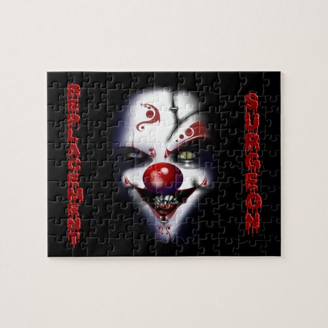 Puzzle Surrujano de reemplazo - Payaso malvado (Horizontal)
