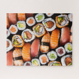 Puzzle Sushi fresco colorido