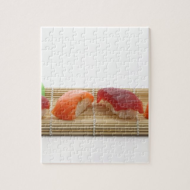 Puzzle Sushi Japonés Delicioso Comida Asiática Sabroso (Vertical)