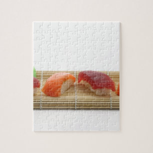 Puzzle Sushi japonés delicioso delicioso alimento asiátic