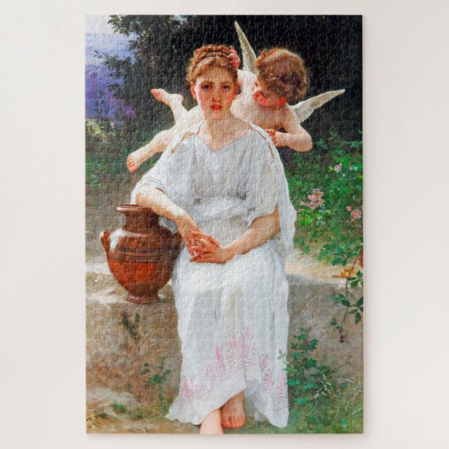 Puzzle Susurros de amor, Bouguereau (Vertical)