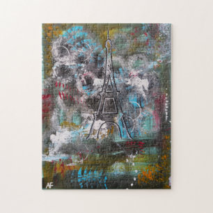 Puzzle Susurros de París Pintura de Alfred Fox