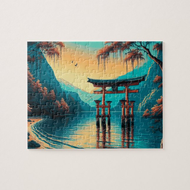 Puzzle "Susurros de Tranquilidad: La Puerta del Espíritu" (Horizontal)