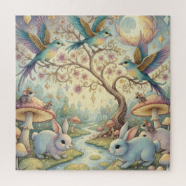 Puzzle Susurros del Bosque Azul