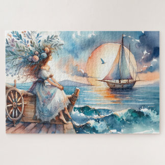 Puzzle Susurros del Mar al Atardecer
