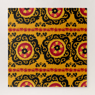 Puzzle Suzanne para alfombras asiáticas: Bordado tradicio