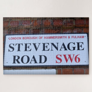 Puzzle SW6 Stevenage Road - Fulham - Londres - 8x10 pulga