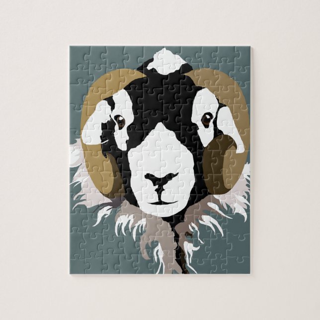 Puzzle Swaledale Sheep (Vertical)