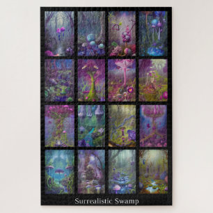 Puzzle Swamp surrealista