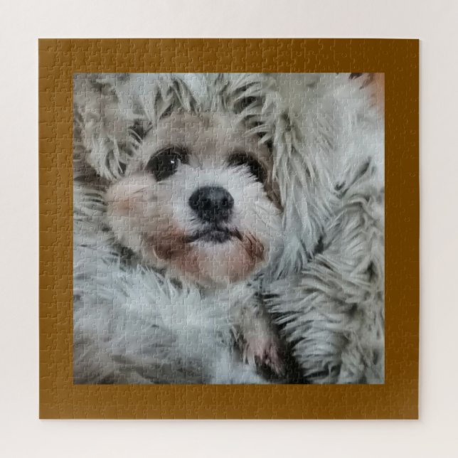 Puzzle Sweet dog, puppy (Vertical)