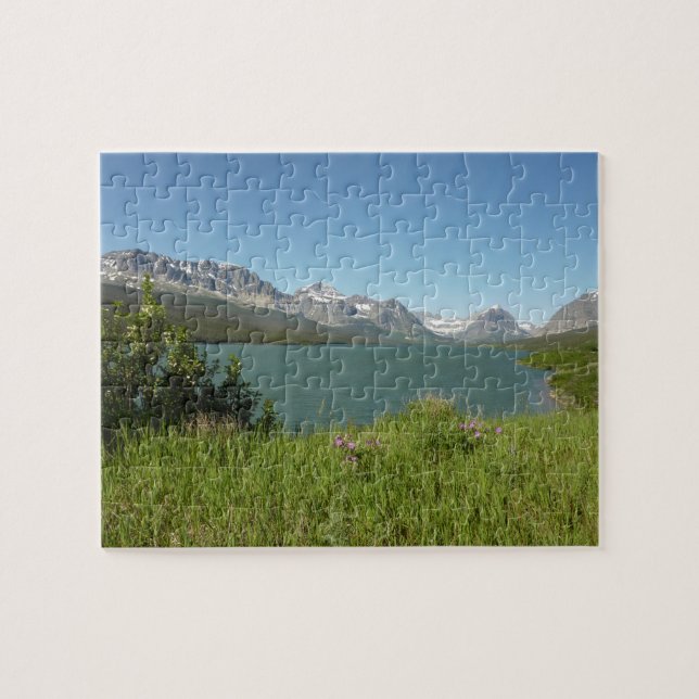 Puzzle Swiftcurry Vista del Lago en el Parque Nacional Gl (Horizontal)