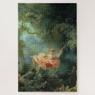 Puzzle Swing Jean-Honoré Fragonard Famoso Arte Rococo