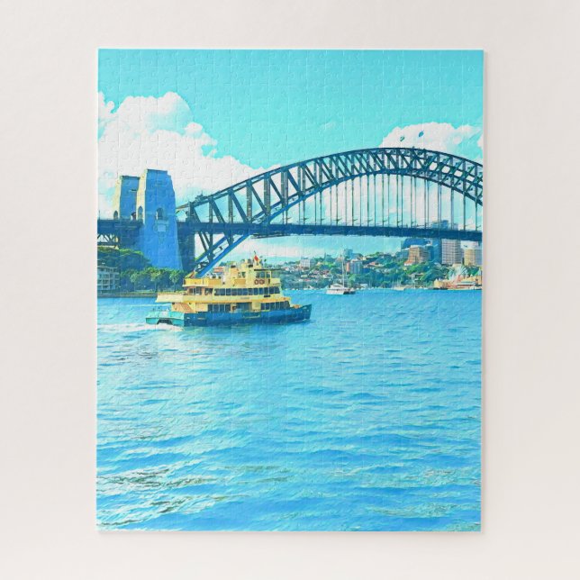 Puzzle Sydney Ferry Harbour Bridge (Vertical)