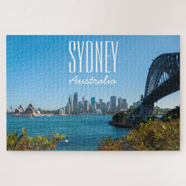 Puzzle Sydney Harbour Bridge & Opera House, 1014 piezas (Horizontal)