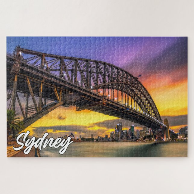 Puzzle Sydney Harbour Bridge, Sydney, Australia (Horizontal)