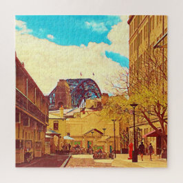 Puzzle Sydney The Rocks with harbour Bridge