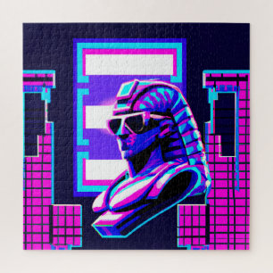 Puzzle Synthwave Pharaoh